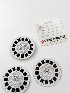 Vintage View-Master GI Joe Adventures 3 Reel Set 1974